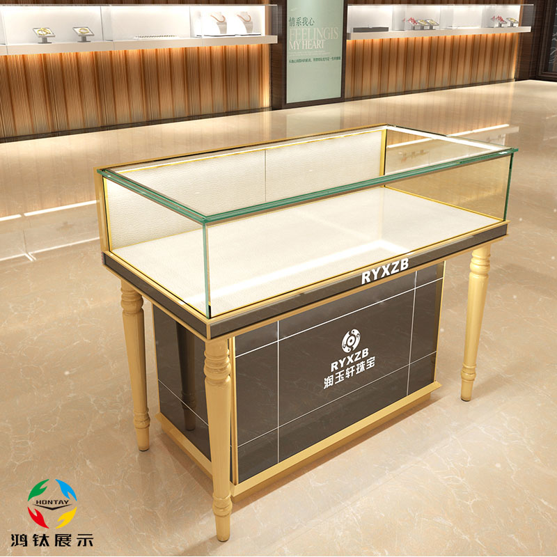 珠寶展示柜,玉器柜臺,玻璃展柜
